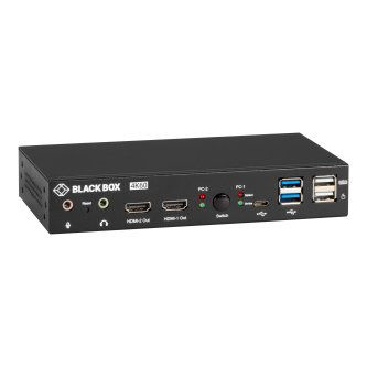 Blackbox KVM Switch - UHD 4K 60, DH, HDMI, USB