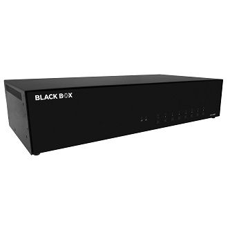 Blackbox NIAP4 SECURE KVM SWITCH, DUAL HEAD, 8P