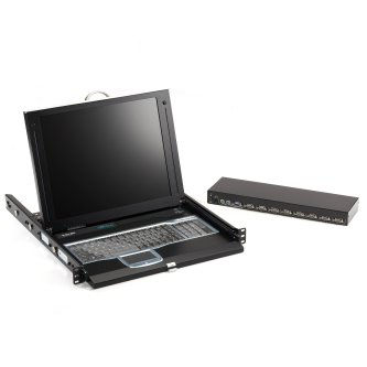 Blackbox 8PT 17" LCD CONSOLE DRW VGA USB KVM SWT