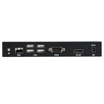 Blackbox KVM EXT FBR SH DP USB 2, 2-SFP SM 20KM