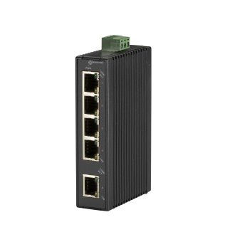 Blackbox HRD SWT - (5) 10/100MB RJ45, 12-48V DC