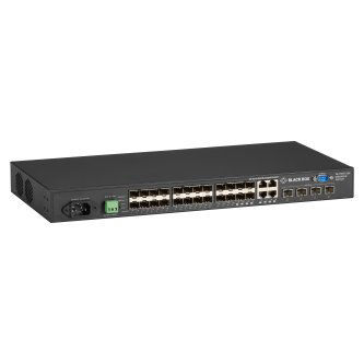 Blackbox MGD SWT 20-SFP 4-DM SFP 4-SFP+ 1-DB9