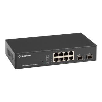 Blackbox WBSM SW 8-10/100/1000 RJ45 2-SFP