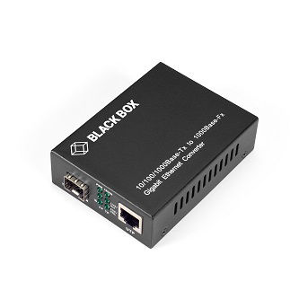 Blackbox Gb ETH MED CONV 10/100/1000-Mbps COP to