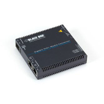 Blackbox GB ETH POE+ MD CNV 2 COP 100/1000MB SFP
