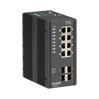 Blackbox EX MG SW 8-10/100/1000 RJ45 4-SFP