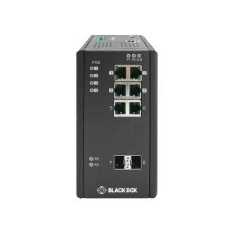 Blackbox EX MG SW 4-RJ45 POE+ 2-RJ45 2-SFP