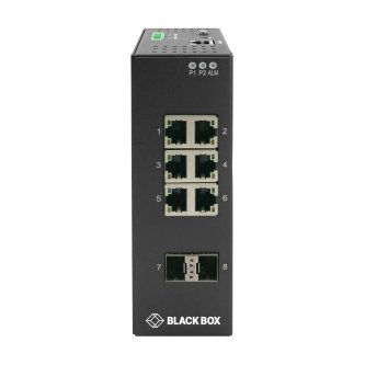 Blackbox EX MG SW 6-10/100/1000 RJ45 2-SFP