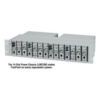 Blackbox MED CONV CHS - 14-SLOT, RKMT, DUAL AC