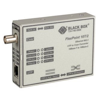 Blackbox ETH MED CONV 10MB COP TO 10MB THINNET