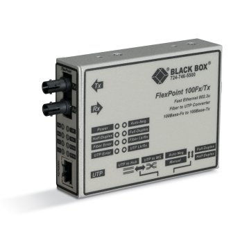 Blackbox FST ETH MED CONV COP TO 100MB SM 25KM ST