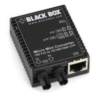 Blackbox FST ETH MED CONV COP TO 100MB MM 5KM ST