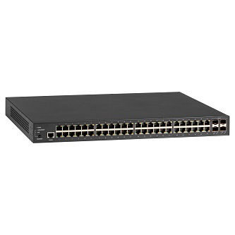 Blackbox MGD PoE+ Switch - (48) 10/100/1000 RJ45