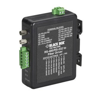 Blackbox ASYNC 232/422/485 - (2) EXT FBR TB-ST MM