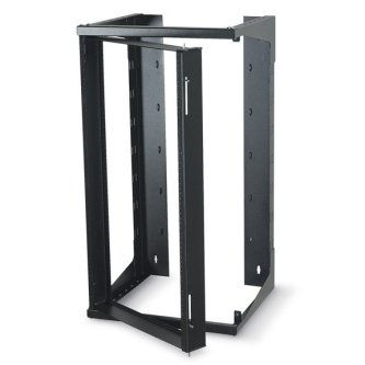 Blackbox 19U WLMNT RACK 12-24 TAPPED RAILS 75LB