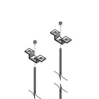 Blackbox THREADED CEILING KIT - 5/8