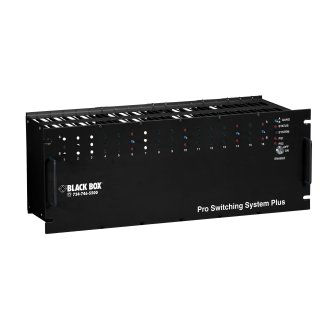 Blackbox 4U GANG SWT (18) CARD CHASSIS NO CARDS
