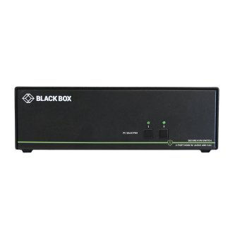 Blackbox NIAP 3.0 KVM SWT DH HDMI CAC 4K 2PT