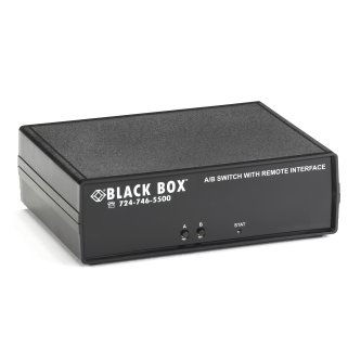 Blackbox CAT6 A/B SWT LATCH RJ45 CONT DRY CONTACT