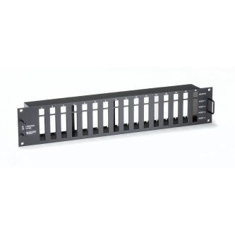 Blackbox 2U RS232 RJ45 PASSIVE SPLT RKMT CHASSIS