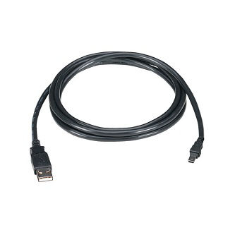 Blackbox USB 2.0 CBL TY-A M TO TY-MINI-B M BK 6FT