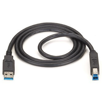 Blackbox USB 3.0 CABLE TYPE-A M/TYPE-B M BK 6FT