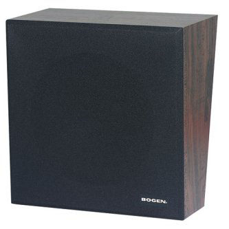 Bogen AS1 WITH WALL BAFFLE, WALNUT,50MA