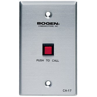 Bogen CALL-IN SWITCH MOMENTARY CLOSURE