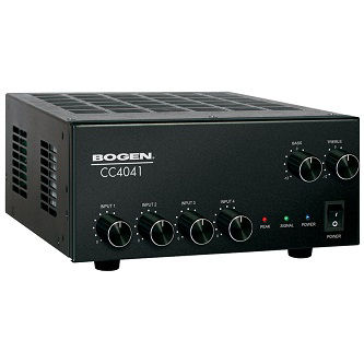 Bogen AMPLIFIER,40W,4IN/1PRIORITY LV