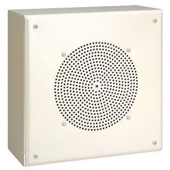 Bogen SQ MTL ENCL,8" 4W TRANS w/VR
