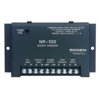 Bogen NIGHT RINGER PWR SUPPLY NOT INCLUDED