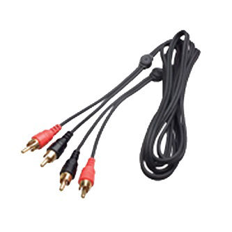 Bogen CABLE, STEREO RCA TO RCA 6ft
