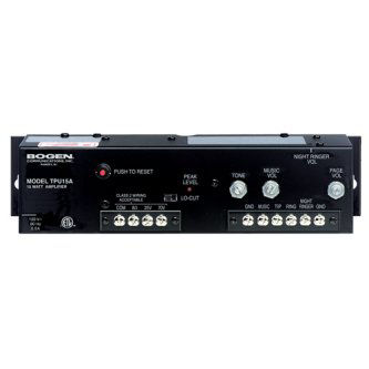 Bogen 15-WATT PAGING AMPLIFIER W/ALC