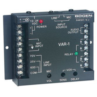 Bogen VOICE ACTIVATED RELAY REQUIRESPRS40C POW