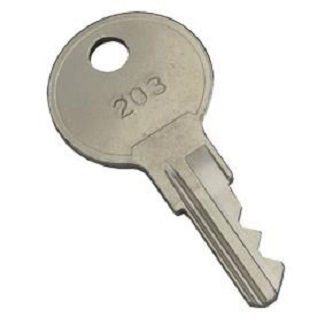 Radionix Replacement key for D101F lock
