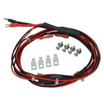 Radionix D122L Dual battery harness, long