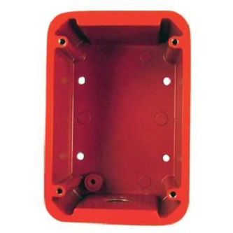 Radionix Red cast metal weatherproof back box