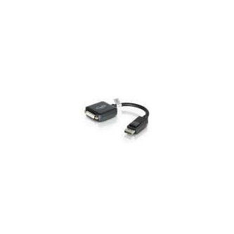 CablesToGo 8in C2G DisplayPort M to DVI FBLK