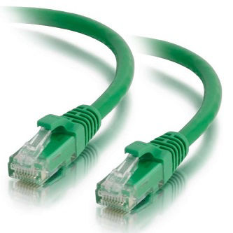 CablesToGo 2FT CAT5E SNAGLESS UTP CABLE-GRN