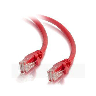 CablesToGo 35FT CAT5E SNAGLESS UTP CABLE-RED