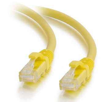 CablesToGo 6FT CAT5E SNAGLESS UTP CABLE-YLW