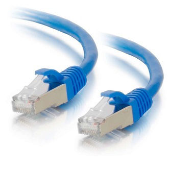 CablesToGo 4FT CAT6A SNAGLESS STP CABLE-BLU