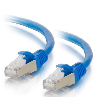 CablesToGo 25FT CAT6A SNAGLESS STP CABLE-BLU
