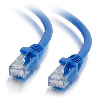 CablesToGo 25FT CAT6A SNAGLESS UTP CABLE-BLU