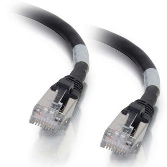 CablesToGo 6FT CAT6A SNAGLESS STP CABLE-BLK