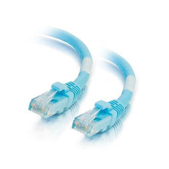 CablesToGo 10ft Aqua Cat6a Snagless PatchCable