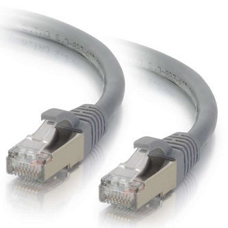 CablesToGo 15FT CAT6 SNAGLESS STP CABLE-GRY