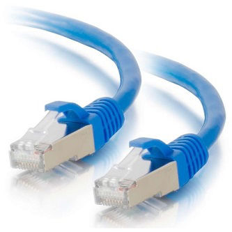 CablesToGo 25FT CAT6 SNAGLESS STP CABLE-BLU