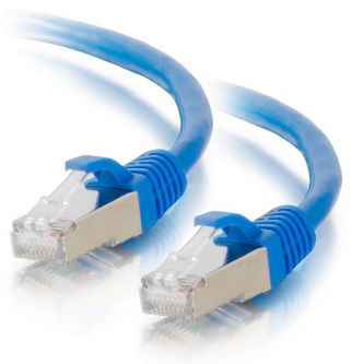 CablesToGo 30FT CAT6 SNAGLESS STP CABLE-BLU