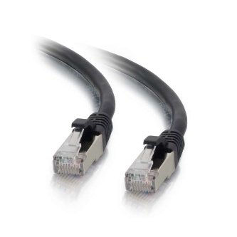 CablesToGo 1FT CAT6 SNAGLESS STP CABLE-BLK